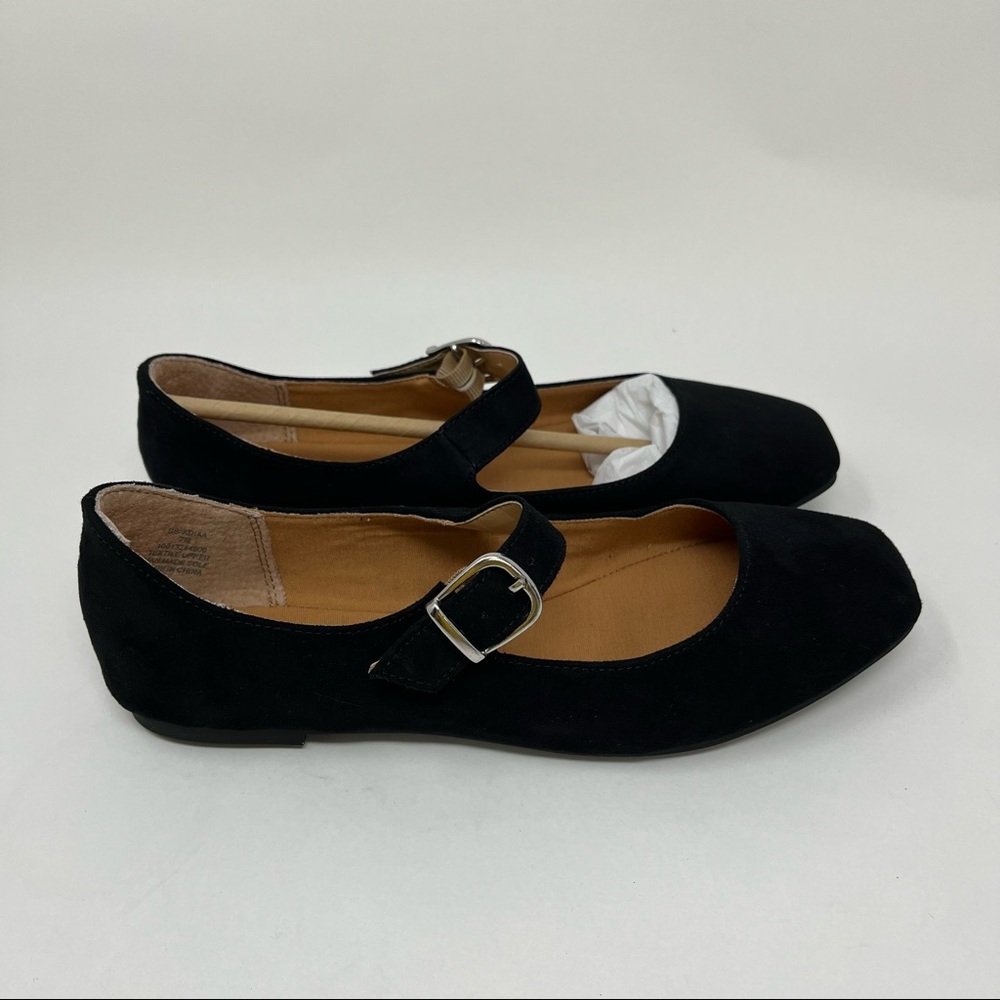Sun + Stone Womens Adiaa Mary Jane Flats Black Size 7 NEW SOLD!!!